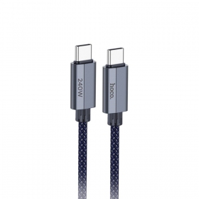 USB-C kabel Hoco U134 USB-C naar USB-C 1.8 m 240 W zwart
