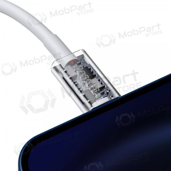 Kabel Baseus Superior Type-C - Lightning PD 20W 0.25m (wit) CATLYS-02