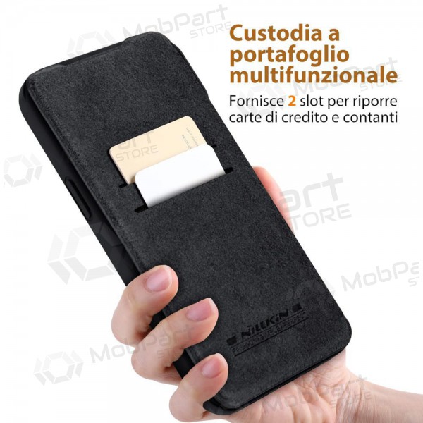Apple iPhone 14 hoesje -Nillkin Leather- (zwart)