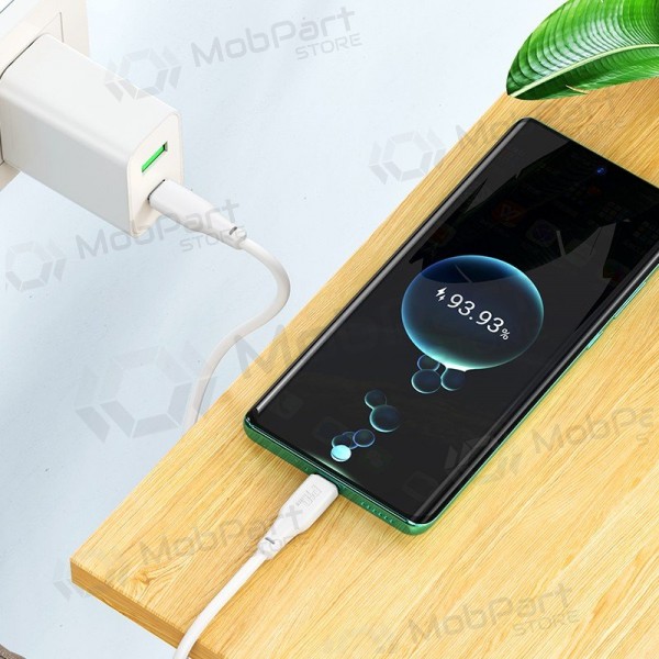 USB-C kabel Hoco X93 USB-C naar USB-C 1 m 100 W wit