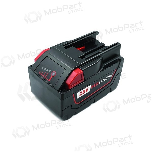 Accu Milwaukee M28 28V voor gereedschap 4Ah Li-ion (vervangend)