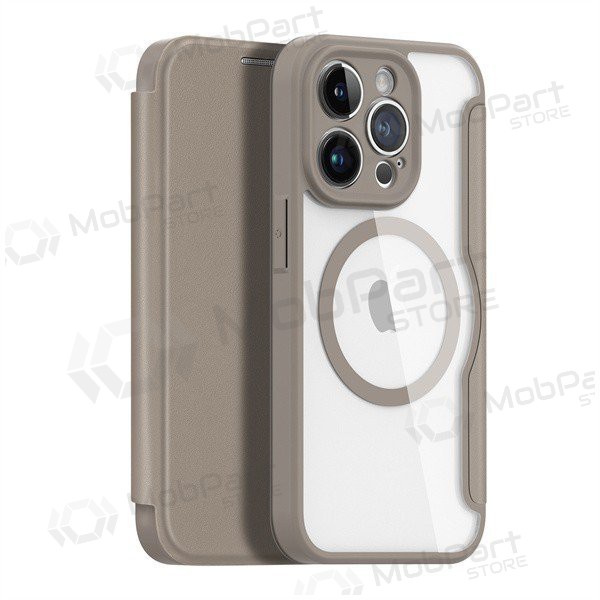 Apple iPhone 14 Pro hoesje - Dux Ducis Skin X Pro (bruin)