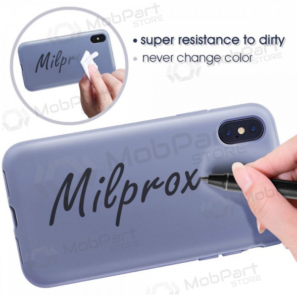 Apple iPhone 11 Pro hoesje - Liquid Silicone - 2.0mm (lavendelgrijs)