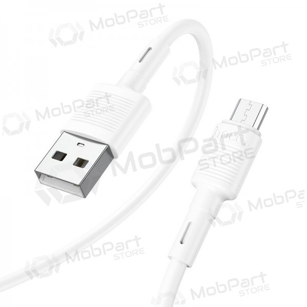 Micro USB-kabel Hoco X83 USB-A naar Micro USB 1 m wit