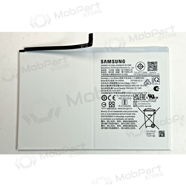 Samsung Galaxy Tab A8 batterij, accu (origineel)