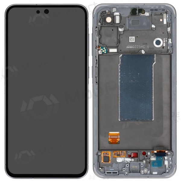 Samsung Galaxy A56 scherm (zwart) (met frame) (OLED)