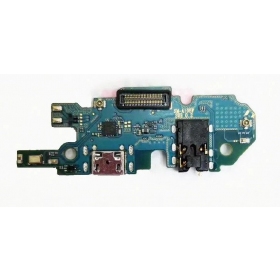 Samsung A105 Galaxy A10 2019 oplaadpoort en microfoonconnector (Single SIM) (SUB 0.2)