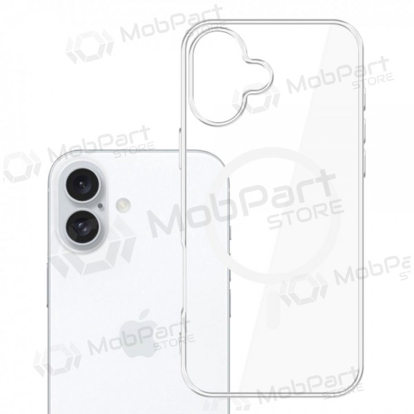 Apple iPhone 16 hoesje - 3MK Clear MagCase