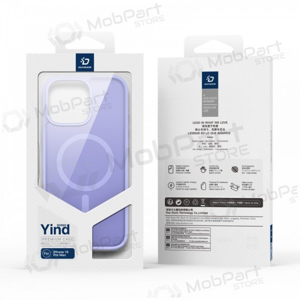 Apple iPhone 16 Pro Max hoesje - Dux Ducis Yind (zwart)