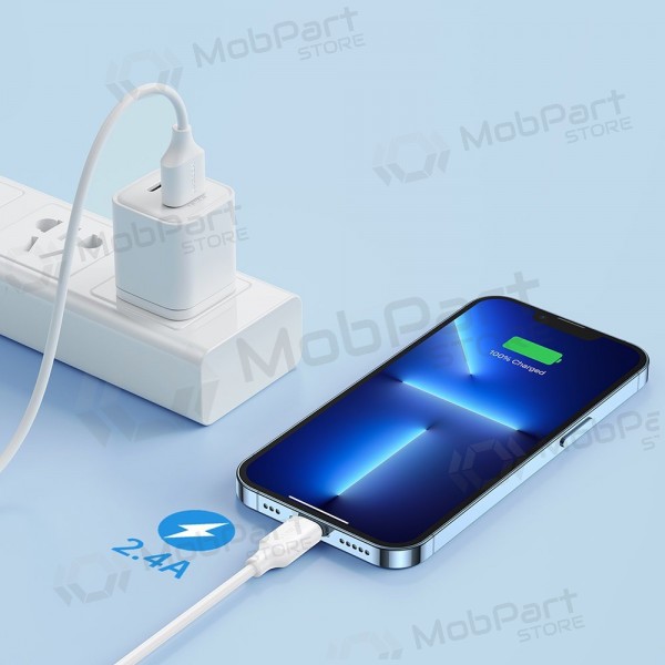 Lightning kabelis Joyroom S-UL012A9 USB-A naar Lightning 1 m 2.4 A zwart