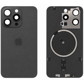 Apple iPhone 15 Pro achterkant (zwart) (Premium)