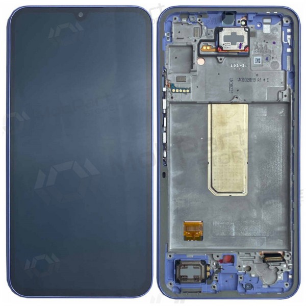 Samsung Galaxy A34 5G scherm - violetinis - su rėmeliu - refurbished
