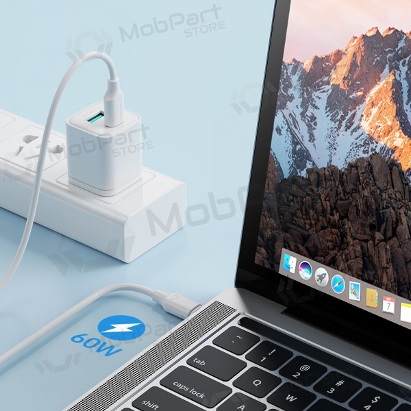 USB kabel Joyroom S-CC060A9 Type-C to Type-C 60W 1.0m wit