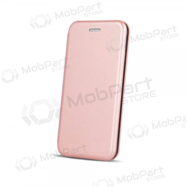 Apple iPhone 12 / 12 Pro hoesje - Book Elegance (roze / goud)