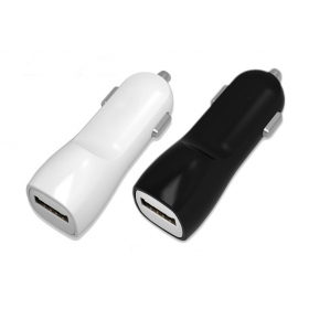 Tellos Dual USB Autolader 1A + 2A Wit