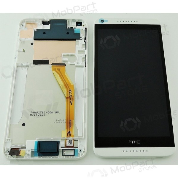 HTC Desire 816 scherm (wit) (met een frame) (service pack) (origineel)