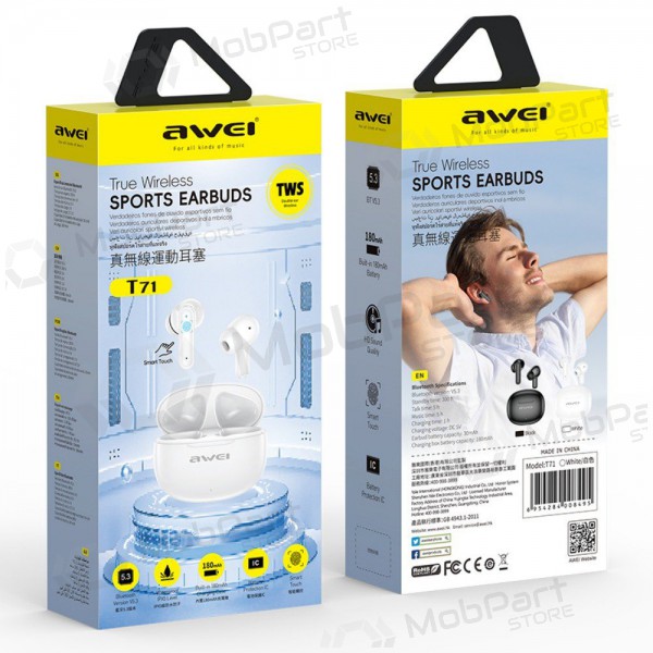 Draadloze oordopjes Awei T71