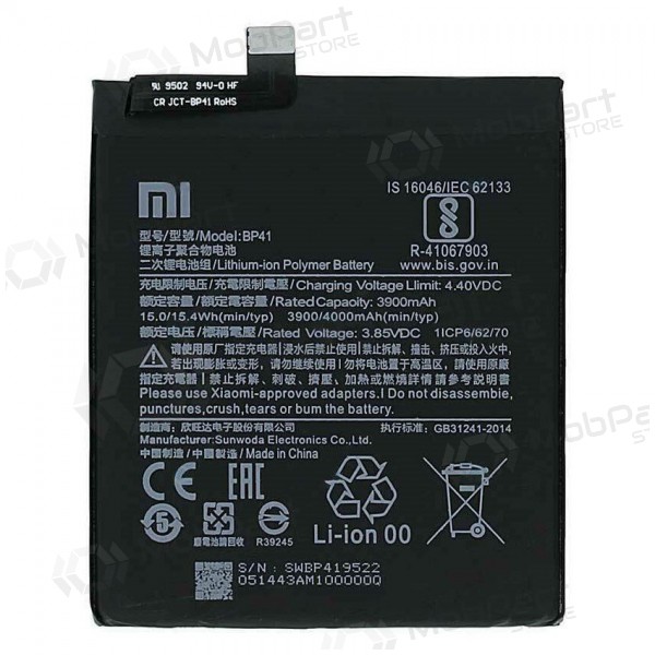 Xiaomi Mi 9T batterij, accu (BP41)