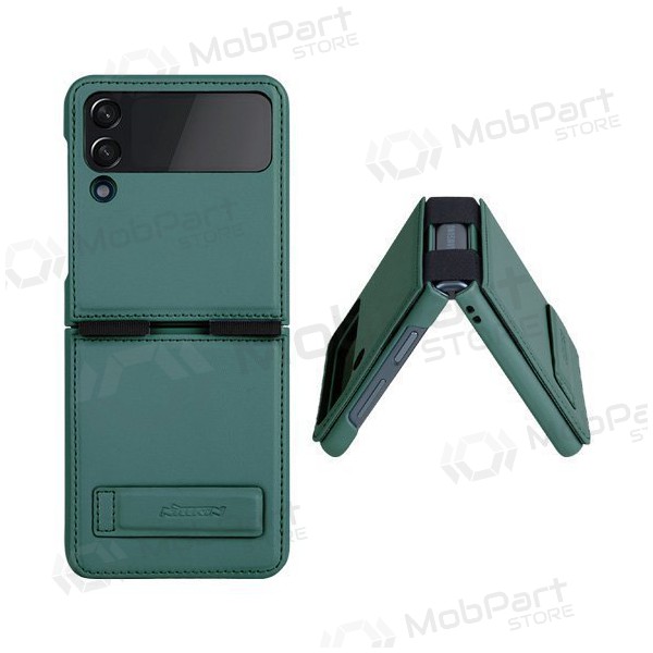 Samsung Galaxy Z Flip4 hoesje „Nillkin Leather“ (groen)
