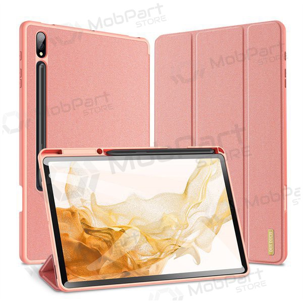 Samsung Galaxy Tab S9 FE+ hoesje - Dux Ducis Domo (roze)