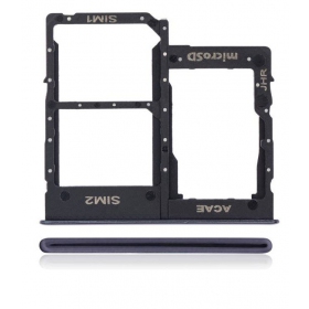 Samsung A315 Galaxy A31 2020 SIM-kaarthouder (zwart) (servicepack) (origineel)
