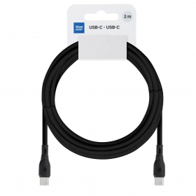 USB-C kabel Blue Star PJ73-14-3 USB-C naar USB-C 2 m 60 W zwart