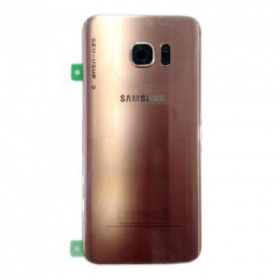 Samsung G935F Galaxy S7 Edge achterkant roze (rose pink) (gebruikt grade B, origineel)