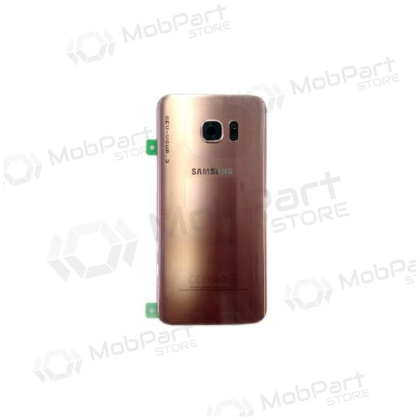 Samsung G935F Galaxy S7 Edge achterkant roze (rose pink) (gebruikt grade B, origineel)