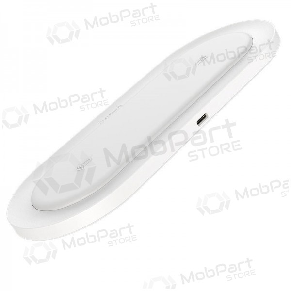 Lader draadloze Borofone BQ7 Prominent Dual (10W) (wit)