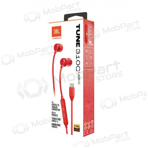 Koptelefoon JBL Tune 310C USB-C