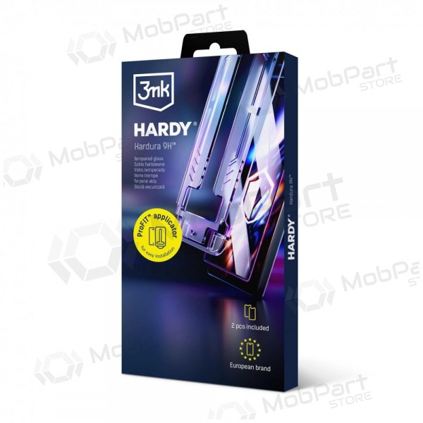 Apple iPhone 15, 16 schermbeschermer -3mk Hardy Hardura 9H-