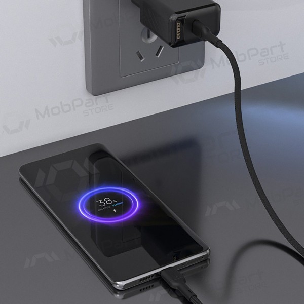 USB-C kabel Dudao L9C USB-C naar USB-C 2 m 65 W zwart