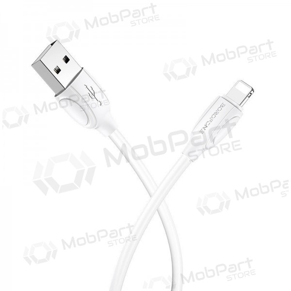 Lightning-kabel Borofone BX19 USB-A naar Lightning 1 m wit