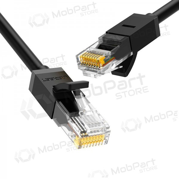 Kabel Ugreen RJ45 Cat 6 UTP 1000Mbps 1.0m (zwart)