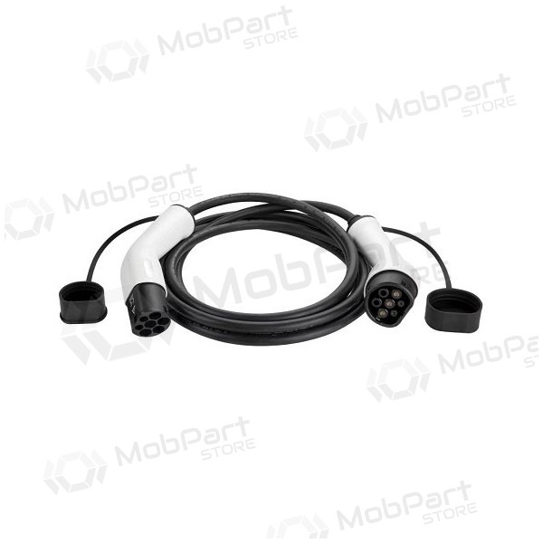 Laadkabel elektrische auto Type 2 - Type 2, 32A, 22kW, 3-fase, 10m