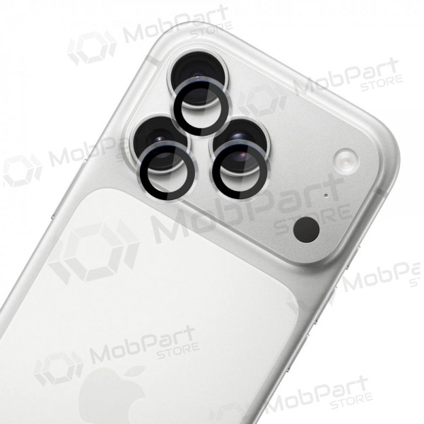 Apple iPhone 18 Pro, 18 Pro Max beschermend gehard glas voor camera - 3MK Lens Pro (transparant)