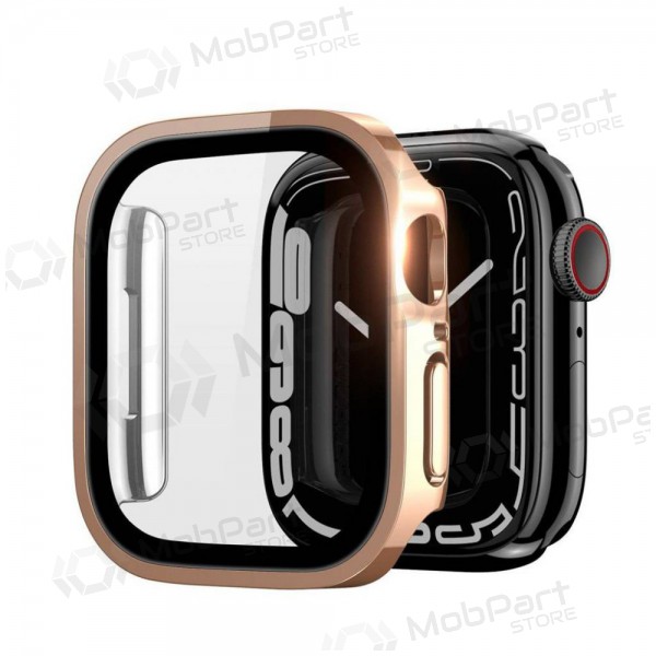 Apple Watch 41mm LCD beschermglas / hoesje - Dux Ducis Hamo (roze)