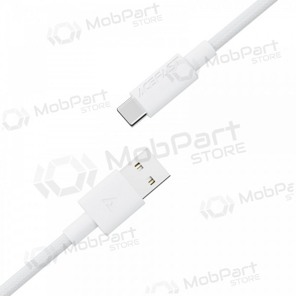 USB kabel Acefast C18-04 USB-A to USB-C 1.2m wit