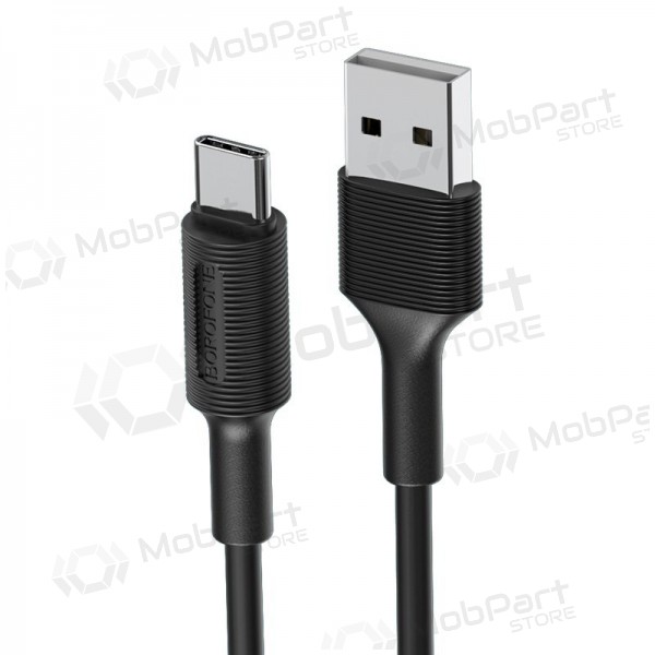 USB kabel Borofone BX1 Type-C 1.0m (zwart)