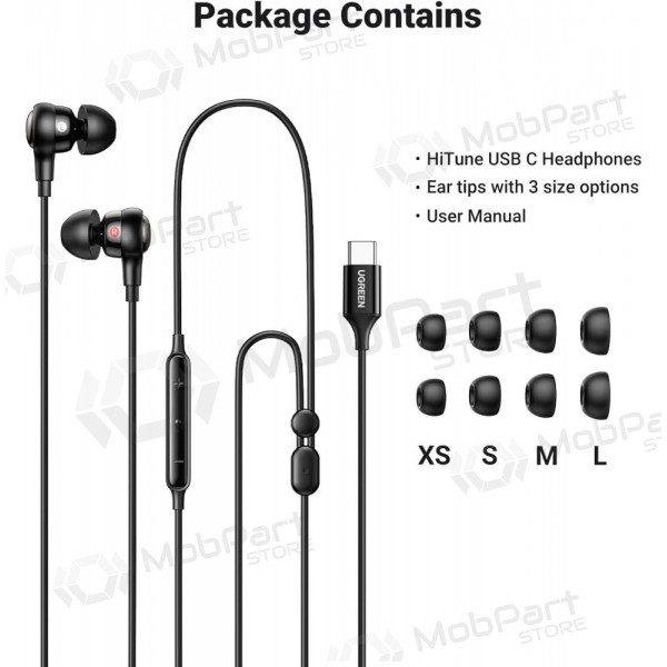 Oortelefoon Ugreen EP103 USB-C (30638)