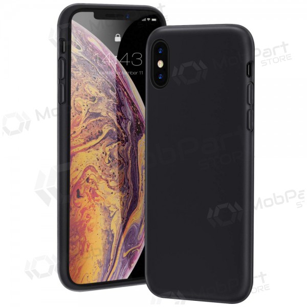 Apple iPhone 6 / 6S hoesje - Liquid Silicone - 1.5mm (zwart)