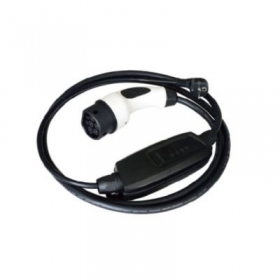 Draagbare oplader voor elektrische auto - Duosida Type 2 - Schuko (220V), 16A, 3.6kW, 1-fazė, 5m