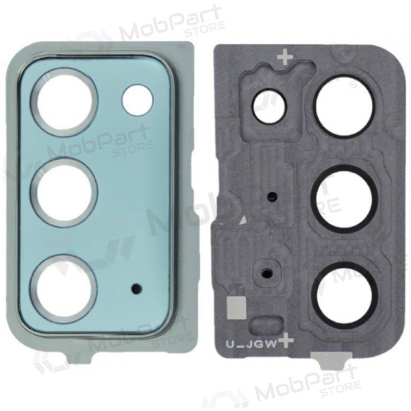 Samsung Galaxy Note 20 cameraglas (groen) (met frame)