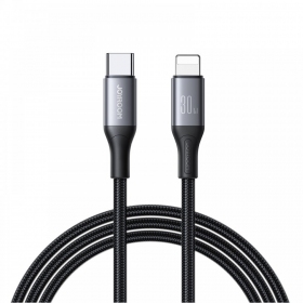 USB kabel Joyroom S-A28 USB-C to Lightning 30W 2.0m zwart