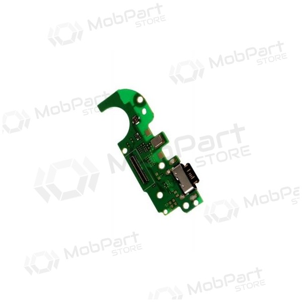 Nokia 8.1 oplaadconnector en microfoon