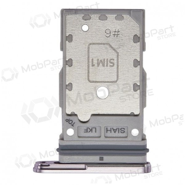 Samsung S918 Galaxy S23 Ultra Dual SIM-kaarthouder (levandos) (service pack) (origineel)