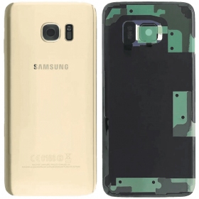 Samsung Galaxy S7 Edge achterklep (platina goud) (origineel)
