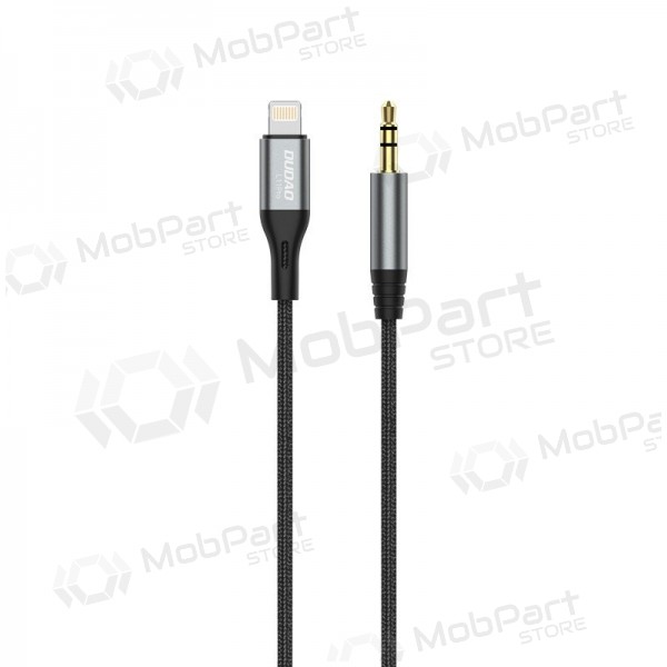 Audiokabel Dudao L11Pro Lightning naar 3.5 mm 1 m zwart