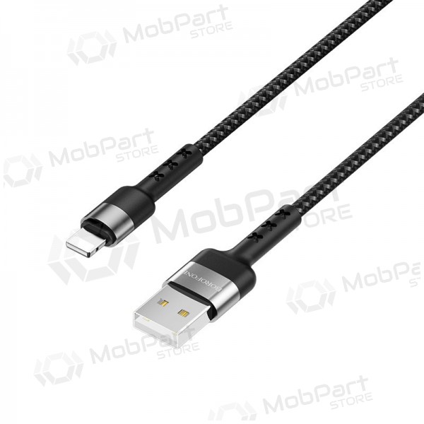 USB kabel Borofone BX34 Lightning 1.0m (zwart)