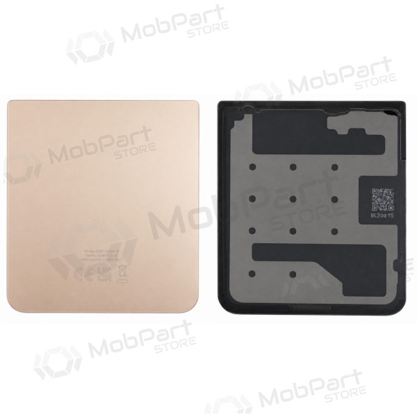 Samsung Galaxy Z Flip4 5G achterkant onder (roze goud) (origineel)